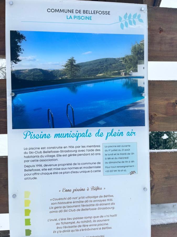 Gite De Montagne -Bellefosse Alsace Екстериор снимка
